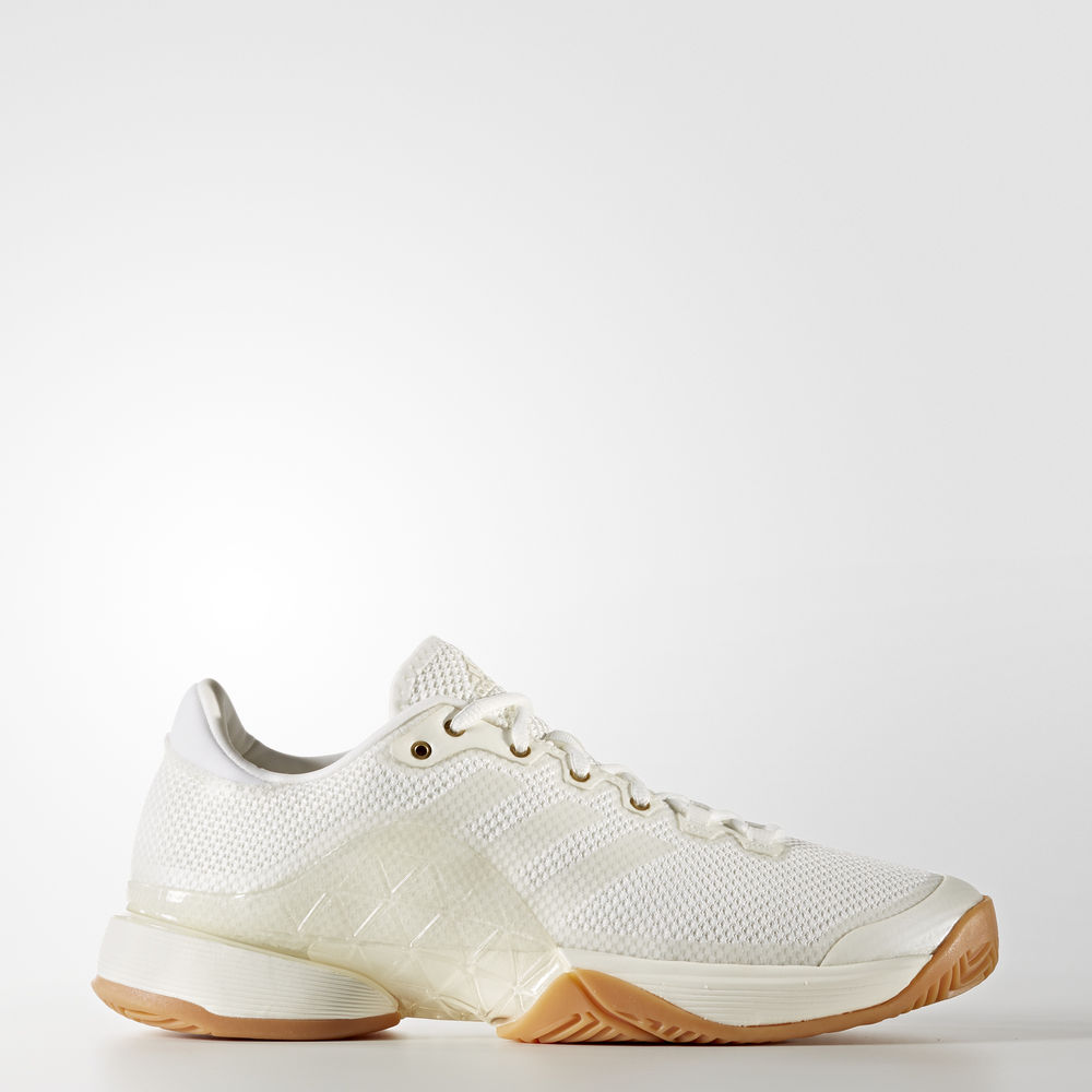 Adidas Barricade 2017 Minimalism - παπούτσια τένις ανδρικα - Ασπρα,Μέγεθος: EU 36 – 54 2/3 (388WGDNB